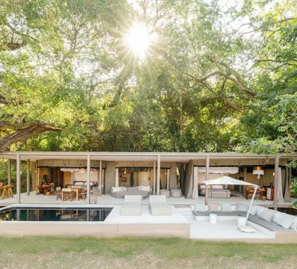 The two-bedroom Family Tent.