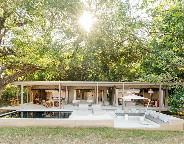 The two-bedroom Family Tent.