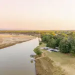 Aerial view of Time+Tide Chinzombo.