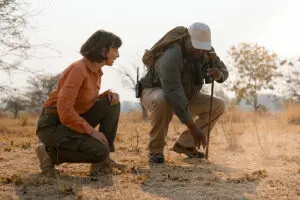 Safaris a pie.