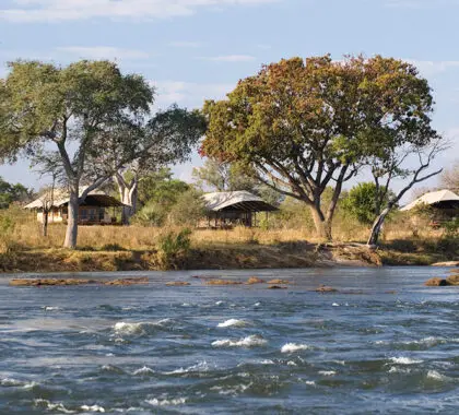 Toka Leya is a secluded safari camp.