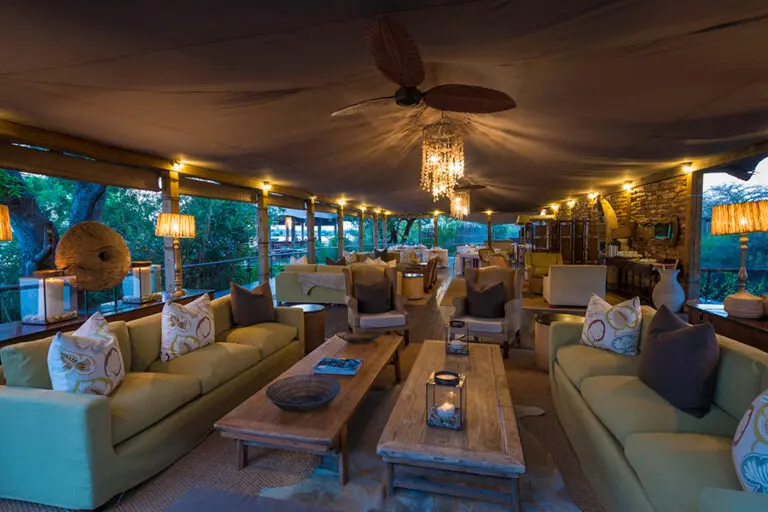 Relaxing guest area.