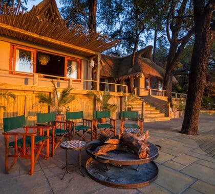 Enjoy a unique boma dinner.