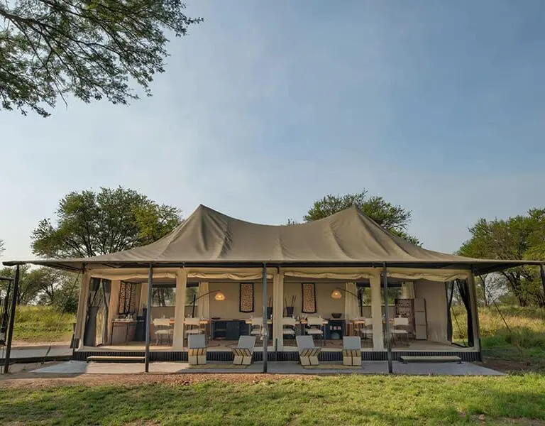 Ubuntu main camp area.