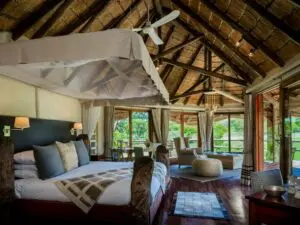 Sink deep into your comfortable bed and enjoy a relaxed stay.
