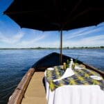 Boat cruises down the Zambezi River are hugely popular with families: drinks, snacks & lots to look at!