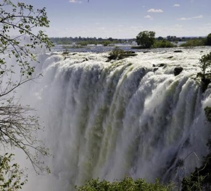 It doesn't get much more dramatic than Victoria Falls in full flood; visit between March & June for the best views.