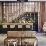 El bar salón del restaurante Ginja.