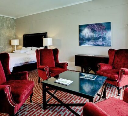 The Junior suites are spacious and stylish, with plenty of space to relax and unwind.