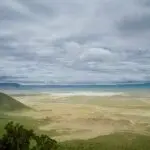 Vista desde la cima del cráter del Ngorongoro.