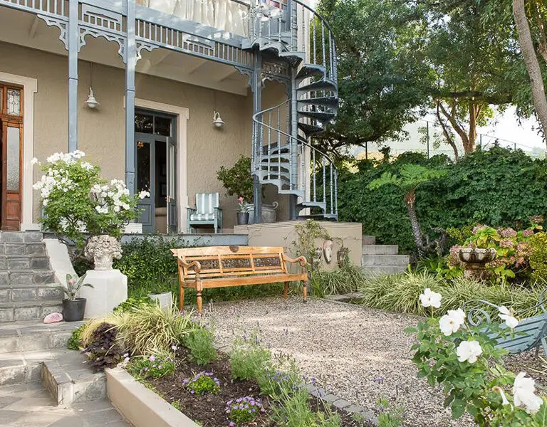 Quaint victorian-style guest house. 