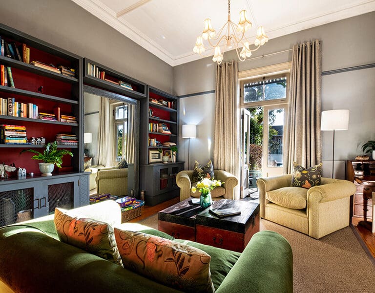 Relax in the lounge, read a book, play a board game and enjoy a steaming cup of coffee or glass of local wine. 