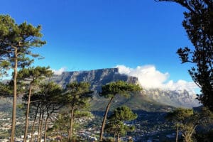 Vista de la Montaña de la Mesa.