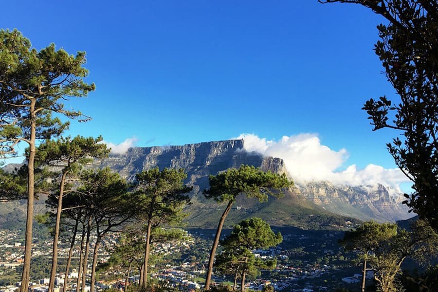 Cape Town's Table Mountain.