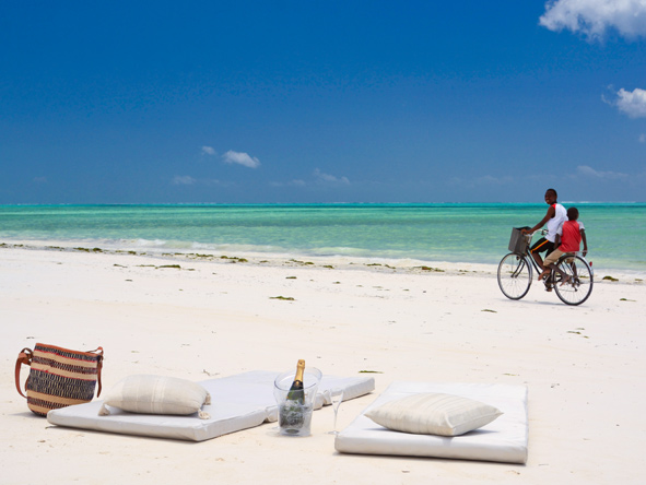 If the spa or kite surfing centre don't delay you, spend a little time soaking up the sun on a dazzling beach.