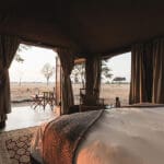 Enjoy beautiful views from your bedroom.