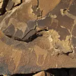 Rock art.