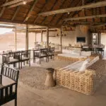 Plenty of room to relax at the lodge deck. 