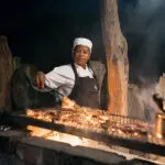 Enjoy traditional-inspired meals cooked on the fire. 