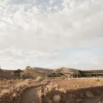 Wilderness Damaraland Camp, set in a moon-like landscape. 