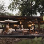 Davison's Camp main area. 