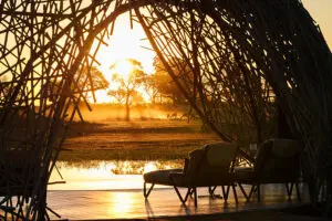 Exceptional Botswana sunsets.