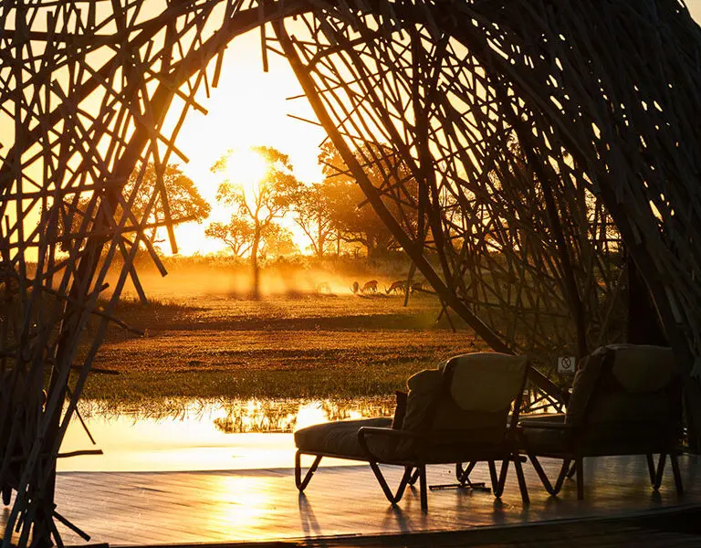 Exceptional Botswana sunsets.