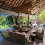 Relax in the lounge.