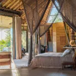 Spacious, airy suites.
