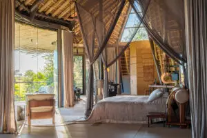 Spacious, airy suites.