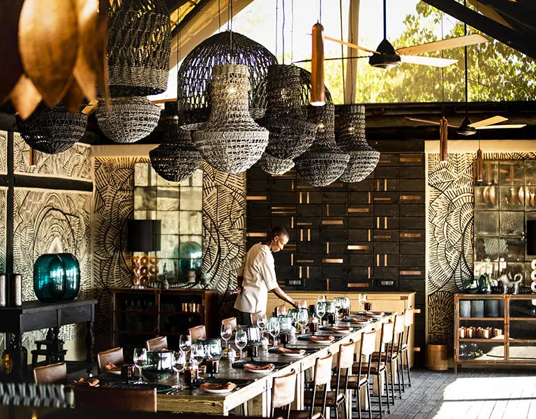 Every meal at Kings Pool Camp is a gastronomic celebration of world flavours paired with appropriate wine.