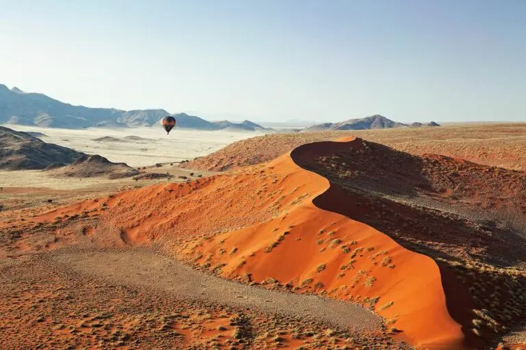 See the magnificent dunes of Sossusvlei. 