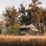 Little Vumbura, un campamento íntimo en el norte del delta del Okavango. 