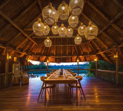 Comedor interior.