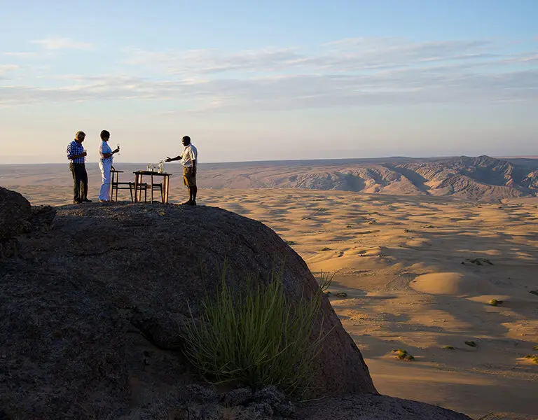The desert views are exceptional. 
