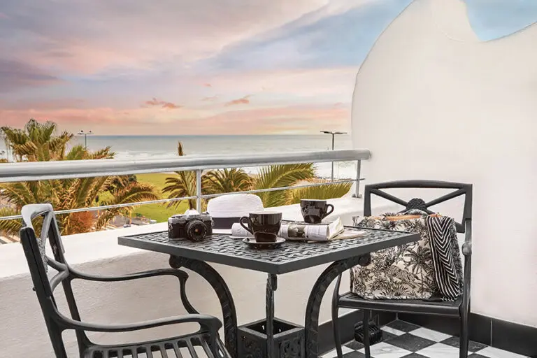 View of the ocean.