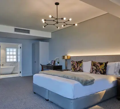 Luxury suite.