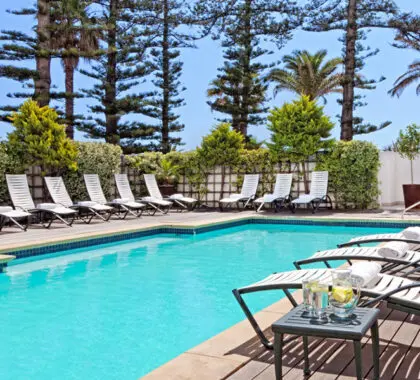 Swimming pool.