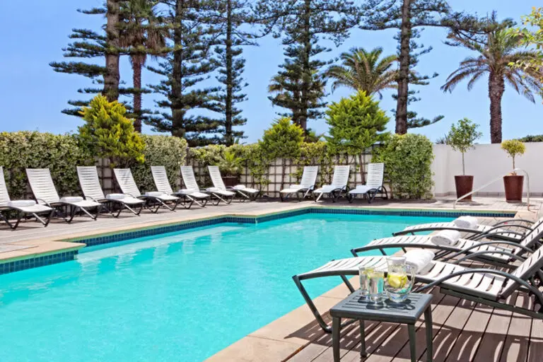 Swimming pool.