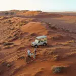 Drives and picnics on the dunes.
