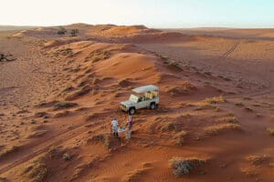 Drives and picnics on the dunes.