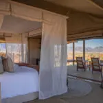 Room interior at Wolwedans Dune Camp.