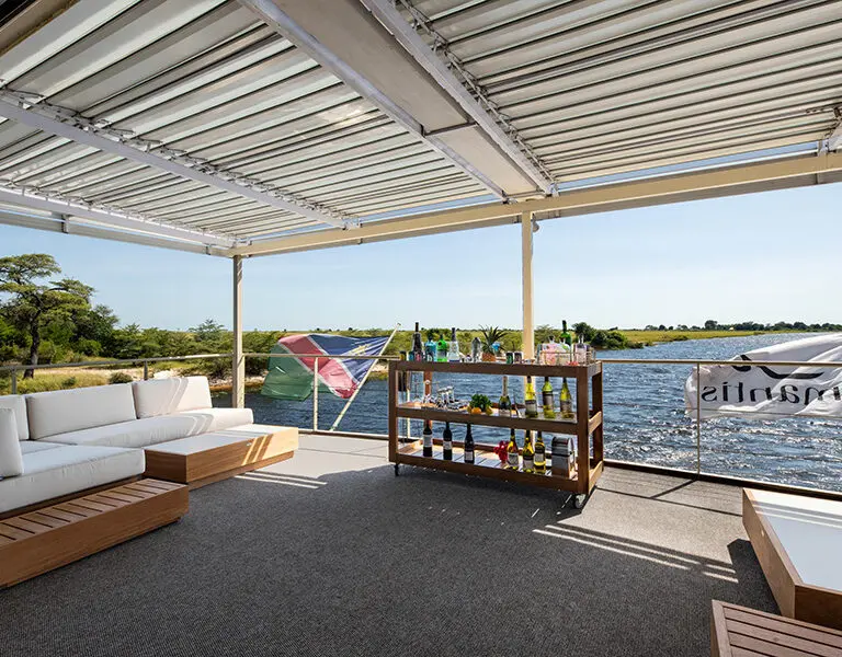 Luxury Chobe River Cruising.