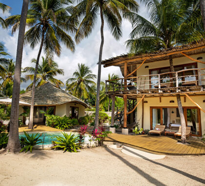 Zanzibar Whitesand-Two-bedroom-villa-view