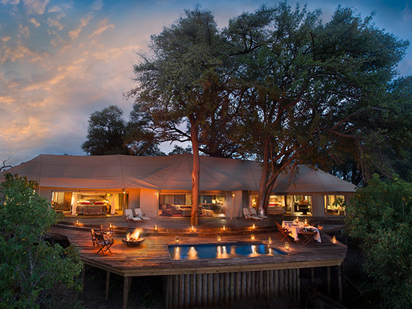 This 2-bed tented villa has everything a family or group of friends could wish for on safari.
