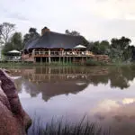 Zulu Camp overlooks a river and is perfectly situated within Shambala Private Game Reserve for superb game viewing.
