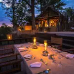 Meals are a delicious affair at Zungulila Bushcamp. 