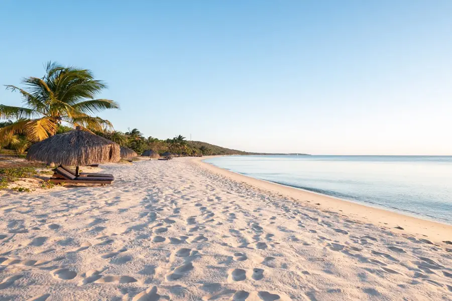 Pristine beaches.