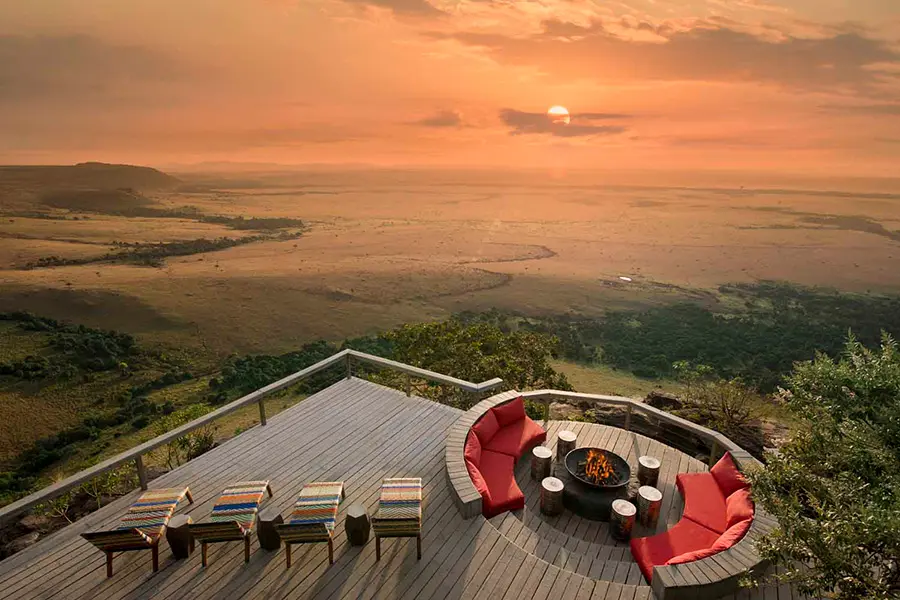 Angama Mara views.
