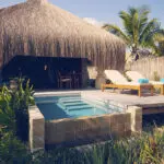 Os quartos do Azura Benguerra foram concebidos para incorporar a sensação da ilha.